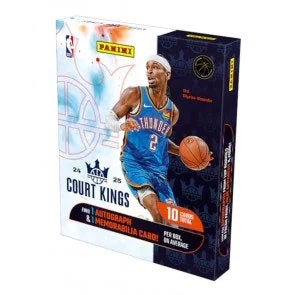 2024 25 Panini Court Kings Basketball Hobby Box 1 Autograph Per Box (Ships Sealed Only)