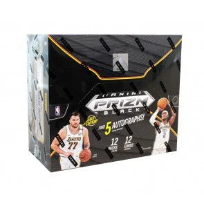 2024 25 Panini Prizm Black Basketball Hobby Box (Ships Sealed Only)
