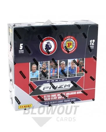 DRAFT - 2024-25 Panini Prizm Premier League Soccer Hobby Box | International
