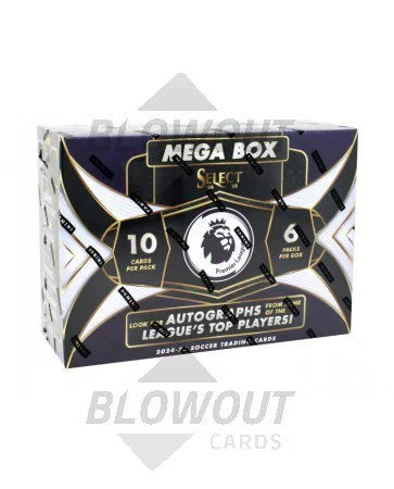 DRAFT - 2024-25 Panini Select Premier League Soccer Hobby Mega Case | 20 Boxes
