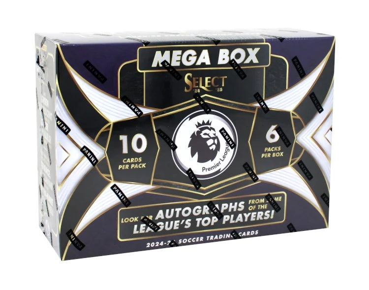 DRAFT - 2024-25 Panini Select Premier League Soccer Hobby Mega Case | 20 Boxes