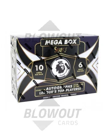 DRAFT - 2024-25 Panini Select Premier League Soccer Hobby Mega Box