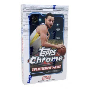 2024 25 Topps Chrome Basketball Hobby Box (Ships Sealed Only) - B