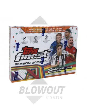 DRAFT - 2024-25 Topps UEFA Club Competitions Finest Soccer | 8-Box Case