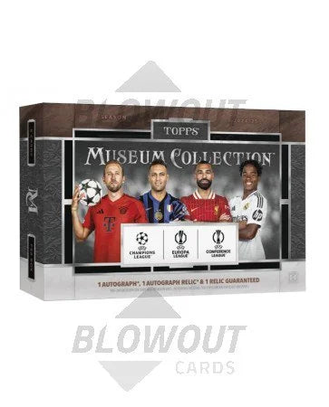 DRAFT - 2024-25 Topps UEFA Club Competitions Museum Collection Hobby Box
