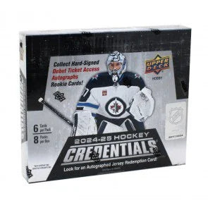 2024/25 Upper Deck Credentials Hockey Hobby 10 Box Case
