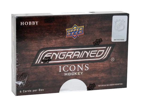 2024-25 Upper Deck Engrained Icons Hockey Hobby 10 Box Case