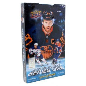 2024 25 Upper Deck Series 1 Hockey Hobby 12 Box Case (Ships Sealed Only) - B