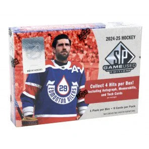 2024 25 Upper Deck SP Game Used Hockey Hobby Box (Ships Sealed Only)