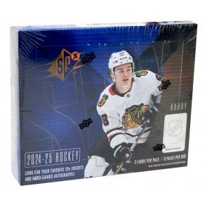2024 25 Upper Deck SPx Hockey Hobby Box (Ships Sealed Only) - B