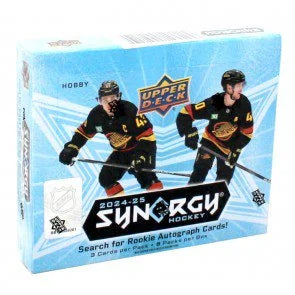 2024 25 Upper Deck Synergy Hockey Hobby Box (Ships Sealed Only)