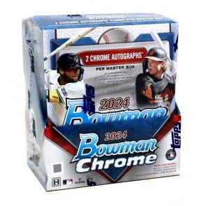 2024 Bowman Chrome Baseball Hobby Case 12 Boxes (Ships Sealed Only)