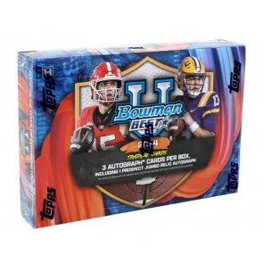 2024 Bowman s Best University Football Delight Box (Ships Sealed Only)