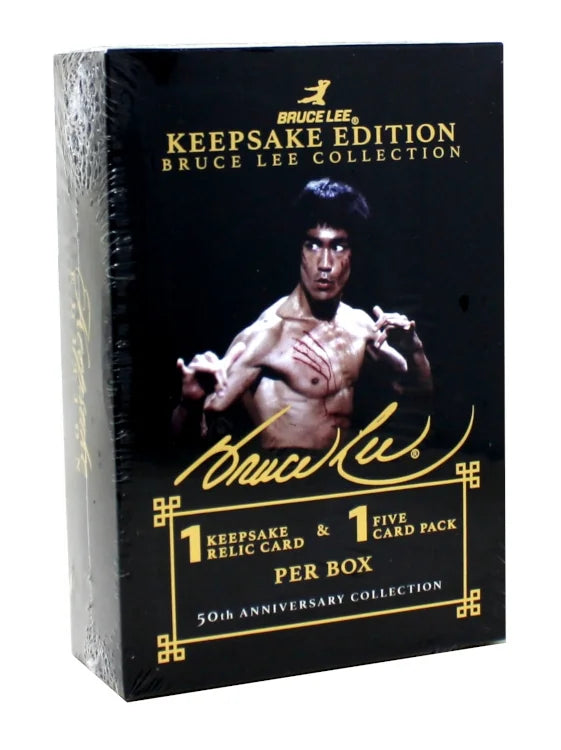 Bruce Lee 50th Anniversary Collection Box Keepsake Relic (Ships Sealed Only)
