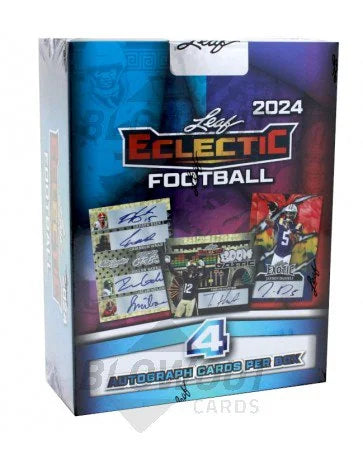 DRAFT - 2024 Leaf Eclectic Football Hobby Case | 12 Boxes