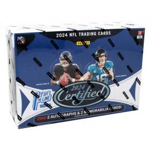 2024 Panini Certified Football 1st Off the Line Hobby 16 Box Case (Ships Sealed Only)