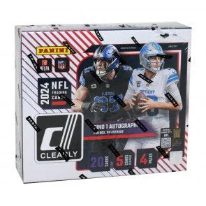2024 Panini Clearly Donruss Football Hobby 16 Box Case 24987 (Ships Sealed Only)
