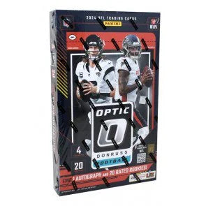 2024 Panini Donruss Optic Football Hobby 12 Box Case (Ships Sealed Only)