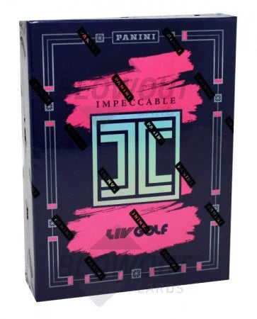 DRAFT - 2024 Panini Impeccable LIV Golf Hobby Box | 3 Autographs