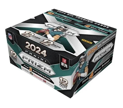 2024 Panini Prizm Football Hobby 12 Box Case (Ships Sealed Only)