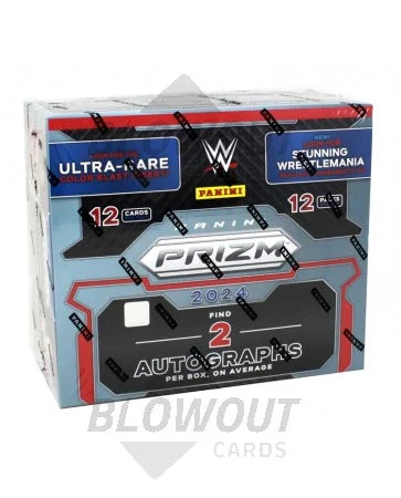 DRAFT - 2024 Panini Prizm WWE Hobby Box | 12 Packs