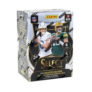 2024 Panini Select Football Green Yellow Prizm Blaster Box (Ships Sealed Only)