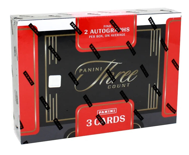 2024 Panini Three Count WWE Hobby 10 Box Case