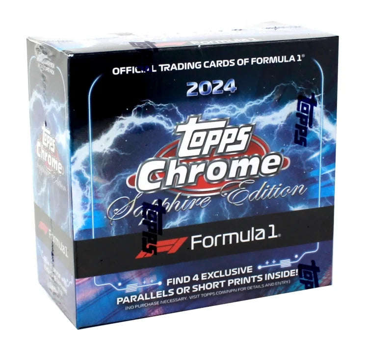 2024 Topps Chrome Formula 1 Racing Sapphire Edition Box