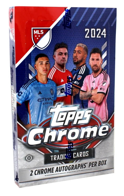 2024 Topps MLS Chrome Soccer Hobby 12 Box Case