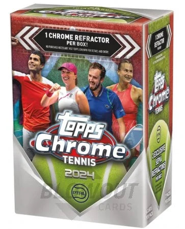 DRAFT - 2024 Topps Chrome Tennis Blaster 40 Box Lot
