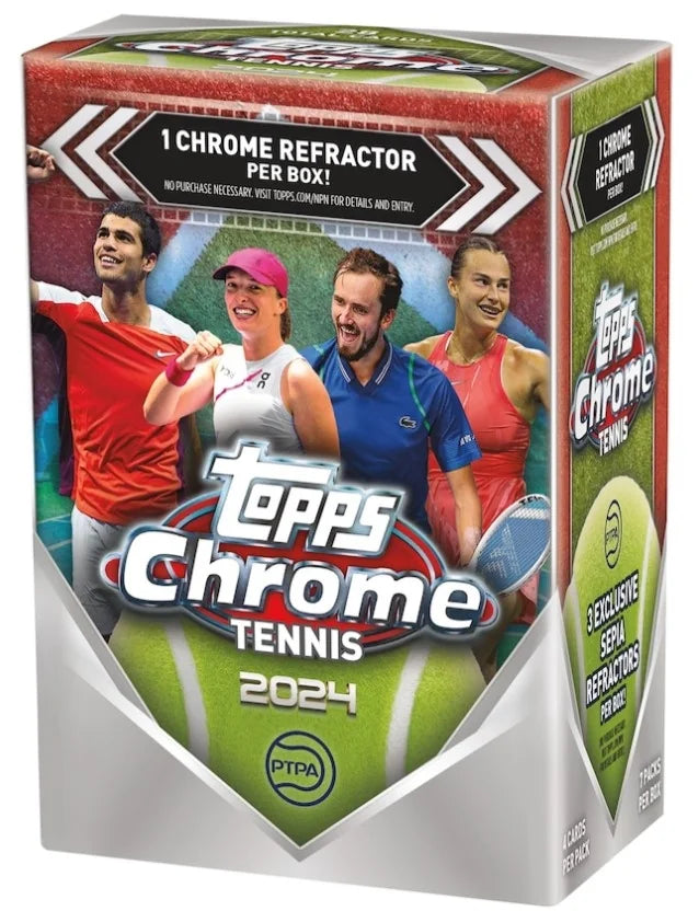 2024 Topps Chrome Tennis Blaster 40 Box Lot