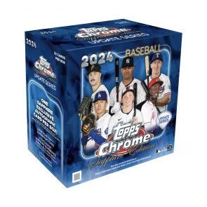 2024 Topps Chrome Update Sapphire Edition Baseball Box (Ships Sealed Only)