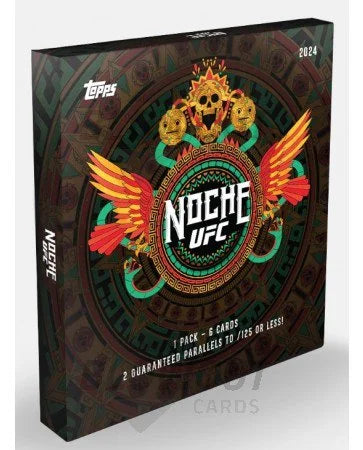 DRAFT - 2024 Topps Noche UFC Trading Card Box | 6 Cards Per Pack