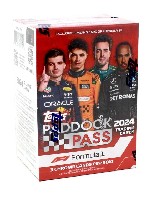 2024 Topps Paddock Pass Formula 1 Racing Blaster Box