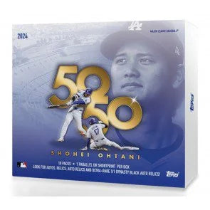 2024 Topps Shohei Ohtani 50 50 Baseball Card Case 10 Boxes (Ships Sealed Only)