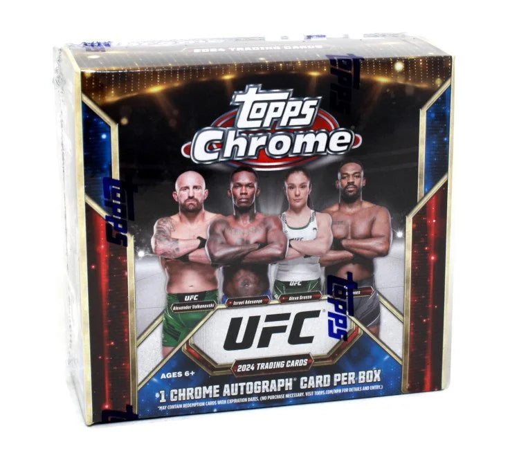 2024 Topps UFC Chrome Mega 20 Box Lot