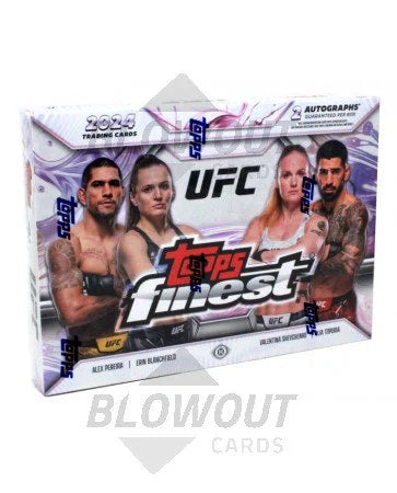 DRAFT - 2024 Topps UFC Finest Hobby Box | 6 Packs, 2 Autographs Per Box