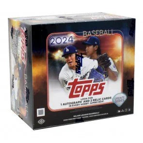 2024 Topps Update Series Baseball Jumbo 6 Box Case (Ships Sealed Only)