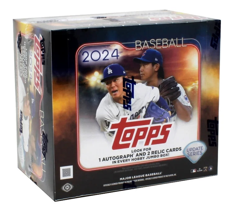 2024 Topps Update Series Baseball Jumbo 6 Box Case (Ships Sealed Only) - B2