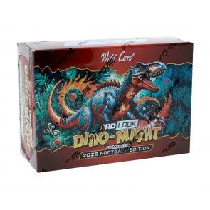 2024 Wild Card Dino Might Football Hobby 12 Box Case 27442 (Ships Sealed Only)