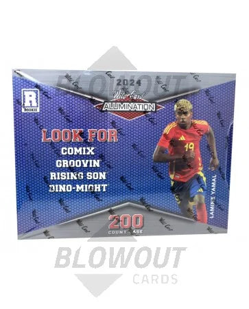 DRAFT - 2024 Wild Card Lamine Yamal Alumination Rookie | 200-Pack Case