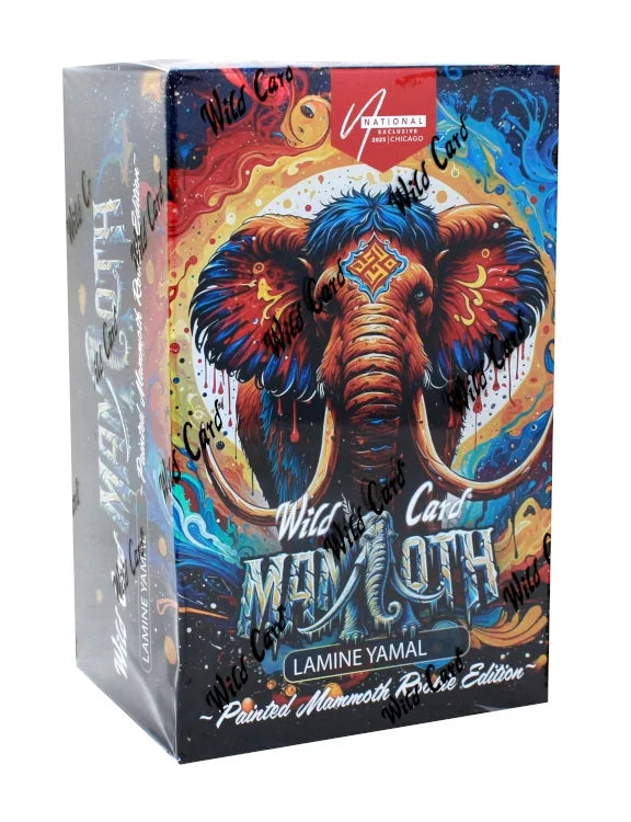 2024 Wild Card Lamine Yamal Painted Mammoth 4 Box Case