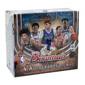 2025 26 Bowman Basketball Jumbo Box 12 Packs 24 Cards Each (Ships Sealed Only)