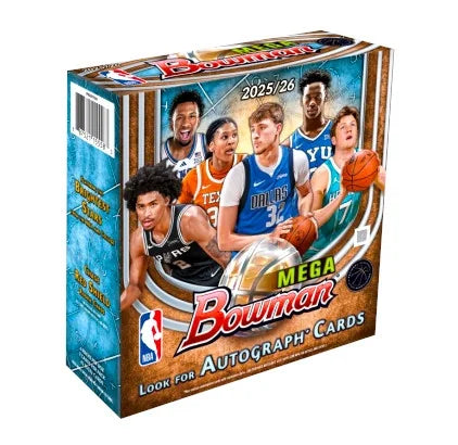 2025-26 Bowman Basketball Mega 20 Box Case