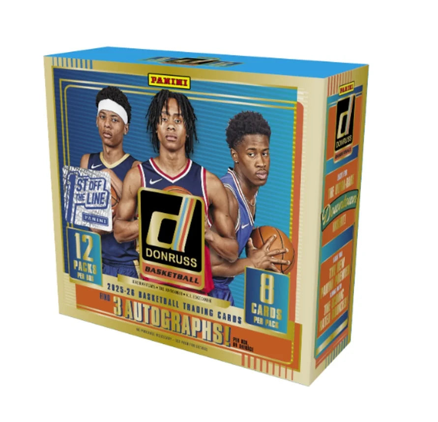 2025-26 Panini Donruss Basketball 1st Off The Line Hobby Box
