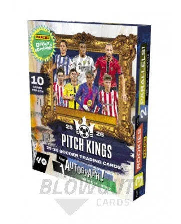 2025-26 Panini Pitch Kings Soccer Hobby Box | La Liga (Ships Sealed Only)