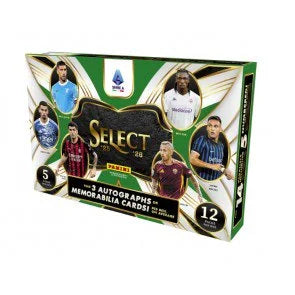 2025 26 Panini Select Serie A Soccer Hobby Case 12 Boxes (Ships Sealed Only)