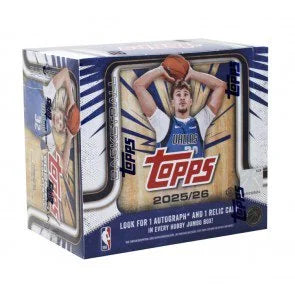 2025 26 Topps Basketball Jumbo Box 10 Packs 40 Cards Per Pack (Ships Sealed Only)