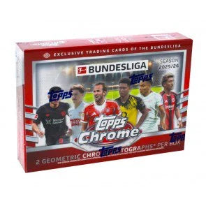 2025 26 Topps Chrome Bundesliga Soccer Delight Box On Card Autographs (Ships Sealed Only)