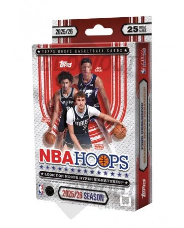 2025 26 Topps NBA Hoops Basketball Hanger 64 Box Case (Ships Sealed Only)